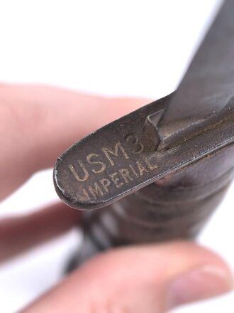 U.S. Army, M3 fighting knife by IMPERIAL, in M8 scabbard. Used