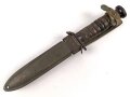 U.S. Army, M3 fighting knife by IMPERIAL, in M8 scabbard. Used