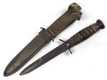 U.S. Army, M3 fighting knife by IMPERIAL, in M8 scabbard. Used