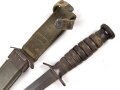 U.S. Army, M3 fighting knife by IMPERIAL, in M8 scabbard. Used