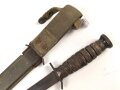 U.S. Army, M3 fighting knife by IMPERIAL, in M8 scabbard. Used