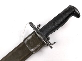 U.S. 1942 dated M1 Garand Bayonet , cut down by PAL, good...