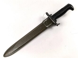 U.S. 1942 dated M1 Garand Bayonet , cut down by PAL, good...