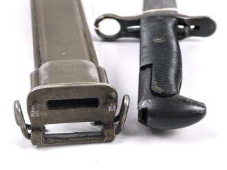 U.S. 1942 dated M1 Garand Bayonet , cut down by PAL, good condition