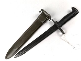 U.S. 1942 dated M1 Garand Bayonet , cut down by PAL, good condition