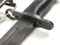 U.S. 1942 dated M1 Garand Bayonet , cut down by PAL, good condition