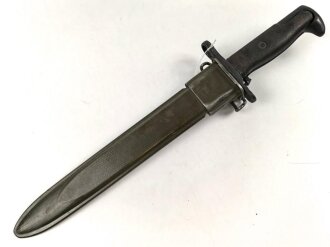 U.S. 1943 dated M1 Garand Bayonet , OL  (Oneida, Limited)...