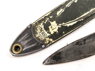U.S. WWII M1 Garand Bayonet , AFH manufactured. Used, scabbard was original white, but OD overpainted
