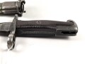 U.S. WWII M1 Garand Bayonet , AFH manufactured. Used, scabbard was original white, but OD overpainted