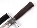 Frankreich 2.Weltkrieg, Kampfmesser "Thiers" Unter deutscher Besatzung Hergestellt und so an Deutsche Soldaten in Norwegen ausgegeben. Guter Zustand