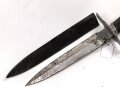 Frankreich 2.Weltkrieg, Kampfmesser "Thiers" Unter deutscher Besatzung Hergestellt und so an Deutsche Soldaten in Norwegen ausgegeben. Guter Zustand