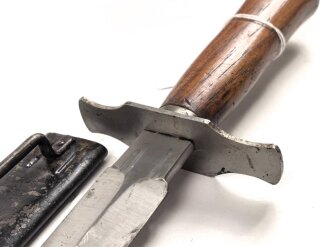 Frankreich 2.Weltkrieg, Kampfmesser "GONON 41" Unter deutscher Besatzung Hergestellt und so an Deutsche Soldaten in Norwegen ausgegeben. Guter Zustand