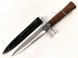 Frankreich 2.Weltkrieg, Kampfmesser "GONON 41" Unter deutscher Besatzung Hergestellt und so an Deutsche Soldaten in Norwegen ausgegeben. Guter Zustand
