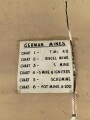 U.S. and British WWII, Illustrated Training Portfolio ( German Mines ) The war office, Oktober 1944.  Size  70 x 100cm