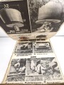 U.S. and British WWII, Illustrated Training Portfolio ( German Mines ) The war office, Oktober 1944.  Size  70 x 100cm