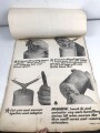 U.S. and British WWII, Illustrated Training Portfolio ( German Mines ) The war office, Oktober 1944.  Size  70 x 100cm