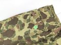 U.S. Army, 1943 dated Camo HBT combat trousers. Unissued, with cutters tags. Size 34 x 31, King Kard Overall Co.