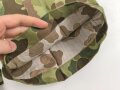 U.S. Army, 1943 dated Camo HBT combat trousers. Unissued, with cutters tags. Size 34 x 31, King Kard Overall Co.