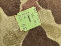 U.S. Army, 1943 dated Camo HBT combat trousers. Unissued, with cutters tags. Size 34 x 31, King Kard Overall Co.