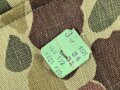 U.S. Army, 1943 dated Camo HBT combat trousers. Unissued, with cutters tags. Size 34 x 31, King Kard Overall Co.