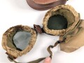 U.S. Army WWII, Mountain troop snow goggles Unissued
