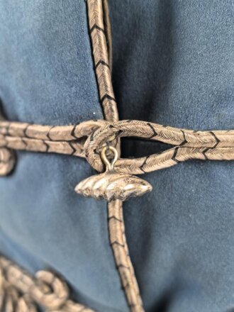 Preussen, Interimsattila eines Leutnant im Husaren Regiment Nr. 12 oder 13. Stark getragenes Eigentumstück, ungereinigt