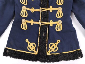 Preussen, Pelz für Mannschaften des Leib Garde Husaren Regiments. Kammerstück in gutem Gesamtzustand, lediglich der Pelz hat in Teilen etwas gelitten.
