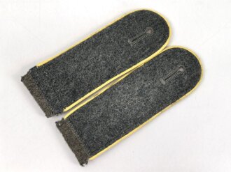 Heer, Paar Schulterklappen für Mannschaften der Nachrichtentruppe, ungetragen,  Modell 1944
