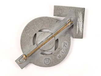 Hitler Jugend ( HJ ), Leistungsabzeichen in Silber,...