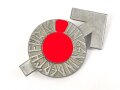 Hitler Jugend ( HJ ), Leistungsabzeichen in Silber, Hersteller M1/72, Zink