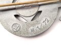 Hitler Jugend ( HJ ), Leistungsabzeichen in Silber, Hersteller M1/72, Zink