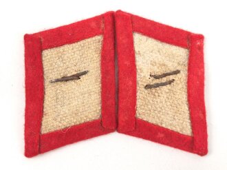 Luftwaffe, Paar Kragenspiegel für einen Kanonier der...