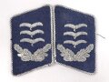 Luftwaffe, Paar Kragenspiegel für Oberst der Sanitätstruppe