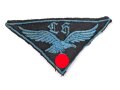 Hitlerjugend , Brustadler für Luftwaffenhelfer, getragenes Stück