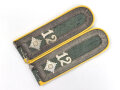 Heer, Paar Schulterstücke für einen Feldwebel im Kavallerie Regiment 12, frühe Ausführung Reichswehr / frühe Wehrmacht, lange Version für einen Mantel