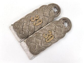 Heer, Paar Schulterstücke für einen Major im Infanterie Regiment 39