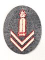 Kriegsmarine,  Ärmelabzeichen Geschützführer II