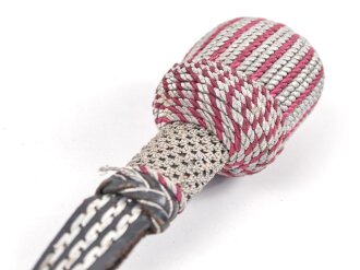 Portepee für das Extra Seitengewehr der Feuerwehr III.Reich, farbfrisches Stück