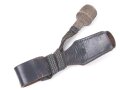 Kaiserreich, Portepee an Koppelschuh für ein Extraseitengewehr. Getragen, ungereinigt