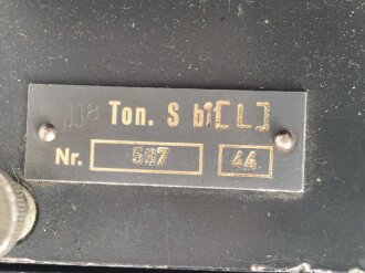 Tonschreiber B1 ( L ) Laufwerk , Ton.S. b1 ( L ) datiert...