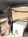 Seibt Empfänger ER1, Ln 25466. Überlackiertes Stück, Rückwand neuzeitlich ergänzt, restauriert, Funktion nicht geprüf. Gewaltiges Gerät, Breite 65cm