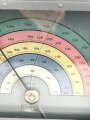 Seibt Empfänger ER1, Ln 25466. Überlackiertes Stück, Rückwand neuzeitlich ergänzt, restauriert, Funktion nicht geprüf. Gewaltiges Gerät, Breite 65cm