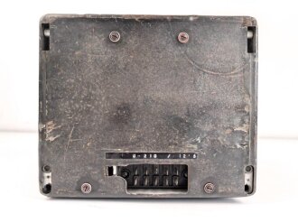 Luftwaffe Empfänger E.10L , Ln 26593 , Originallack, leicht verbastelt, Funktion nicht geprüft