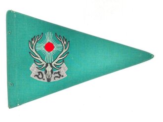 Deutsche Jägerschaft, Kraftfahrzeugstander ohne Rahmen. Guter Zustand, 20 x 30,5cm