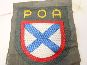 Armabzeichen für Angehörige der russischen Befreiungsarmee POA, Bevo, neuwertig