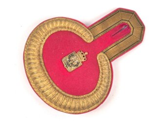 Preussen,  einzelnes Epaulett für einen Beamten