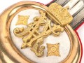 Preussen,  einzelnes Epaulett für einen Hauptmann im Füsilier Regiment 86, Prächtiger Namenszug