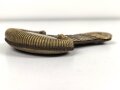 Bayern , einzelne Epaulette für Offiziere Modell 1848 zum Einschlaufen und Knöpfen , Altersspuren