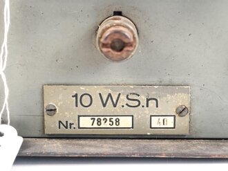 10 Watt Sender h, ( 10 W.S.h.) datiert 1940,  für...