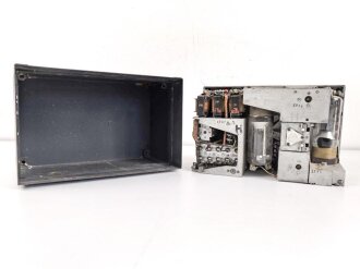 10 Watt Sender h, ( 10 W.S.h.) datiert 1940,  für Sturmgeschütz . Originallack , Funktion nicht geprüft
